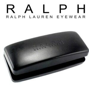 Ralph Ralph Lauren | Black Hardshell Clam Glasses Case